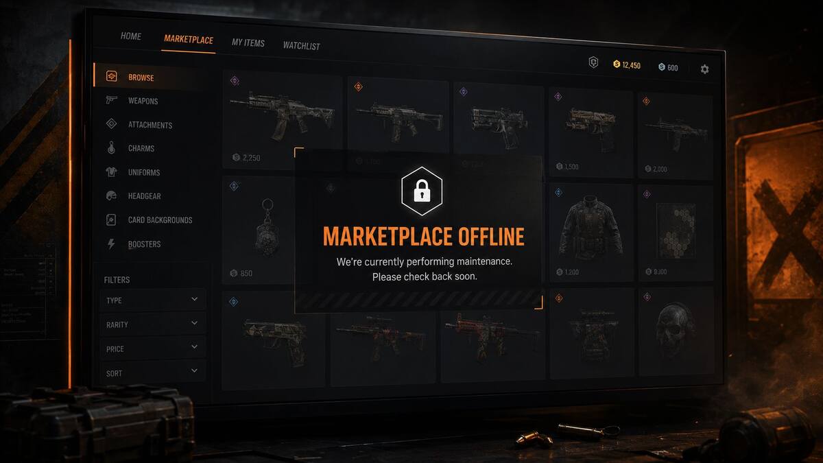 Why Is the R6 Marketplace Down? What Happened, Explained