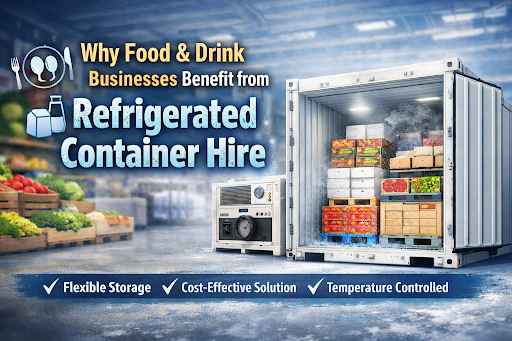 Why Food & Drink Businesses Benefit from Refrigerated Container Hire
