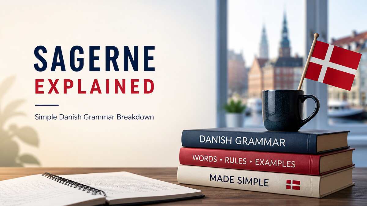 Sagerne Explained: Simple Danish Grammar Breakdown
