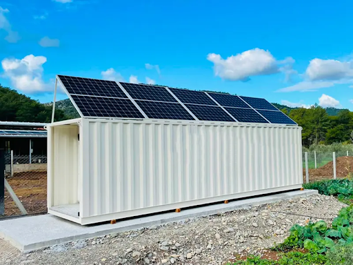 Off-Grid Solar Container
