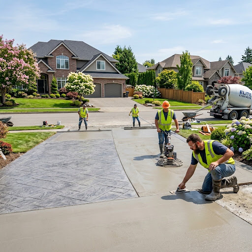 Concrete Driveway Installation