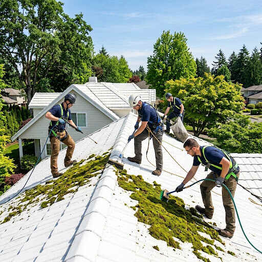 Roof Moss
