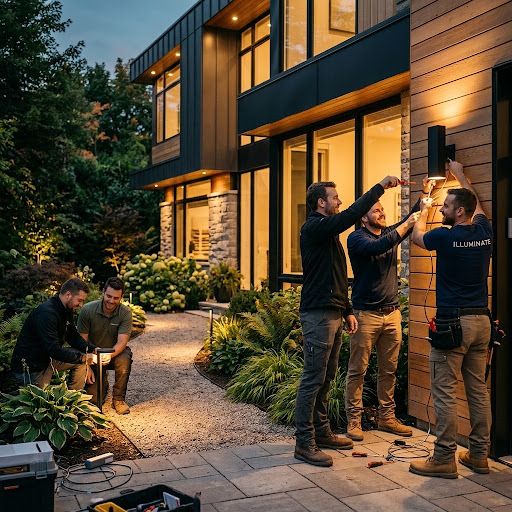 Home That Looks Amazing After Dark