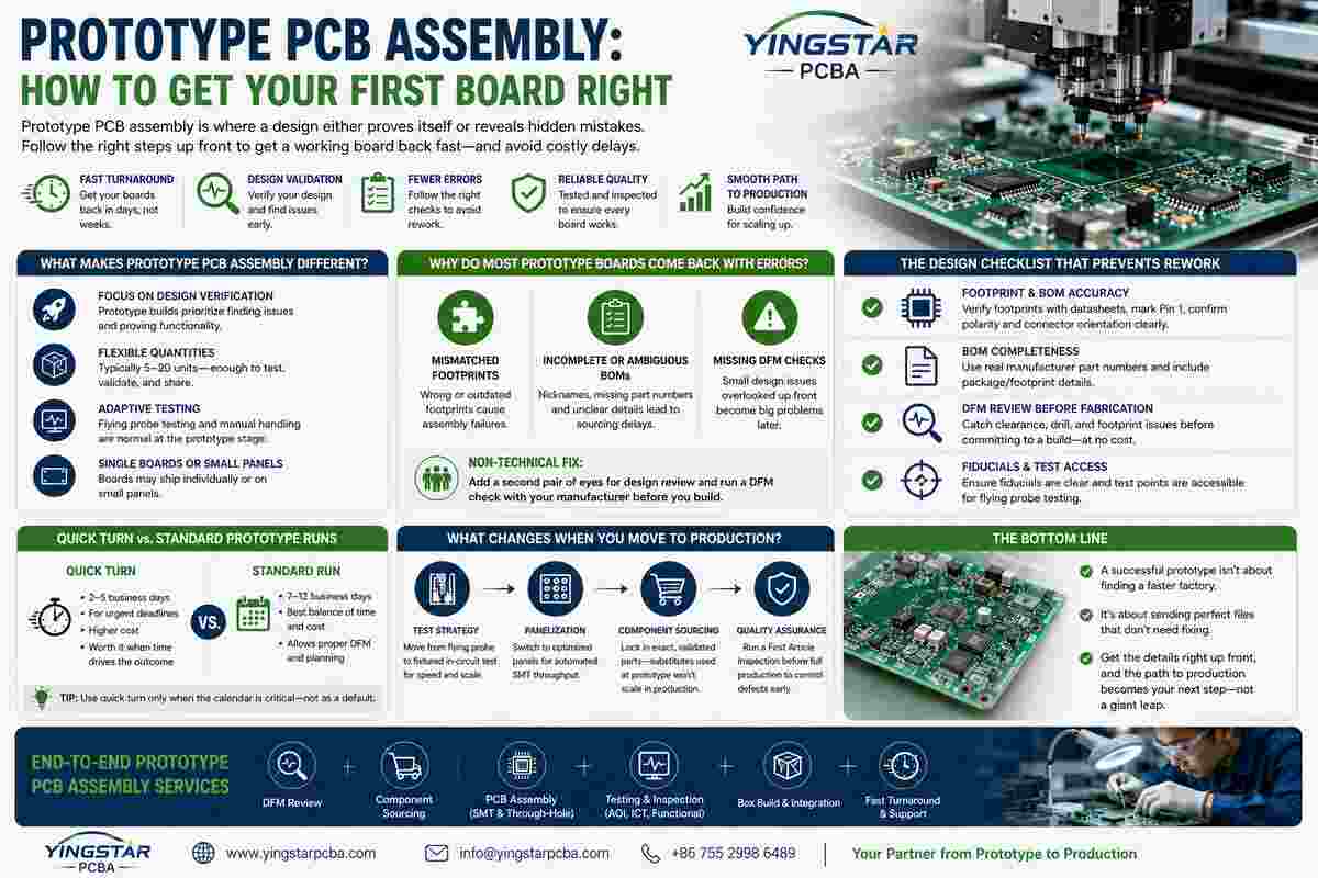 Prototype PCB Assembly: How to Get Your First Board Right