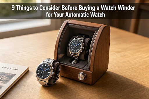 9 Things to Consider Before Buying a Watch Winder for Your Automatic Watch